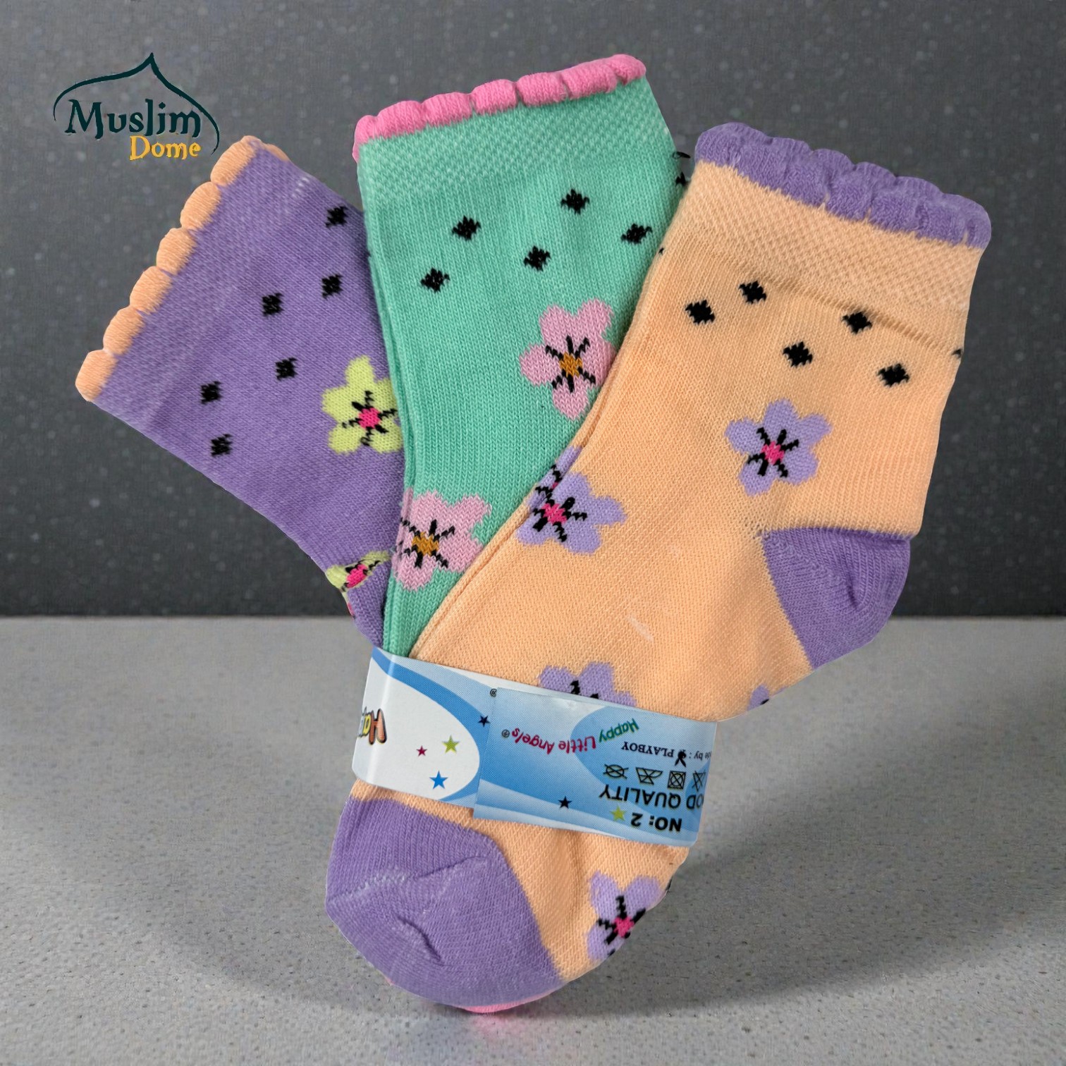 শিশুদের কটন মোজা – ৩–৭ বছর | ৪ পিস কম্বো thumbnail 5