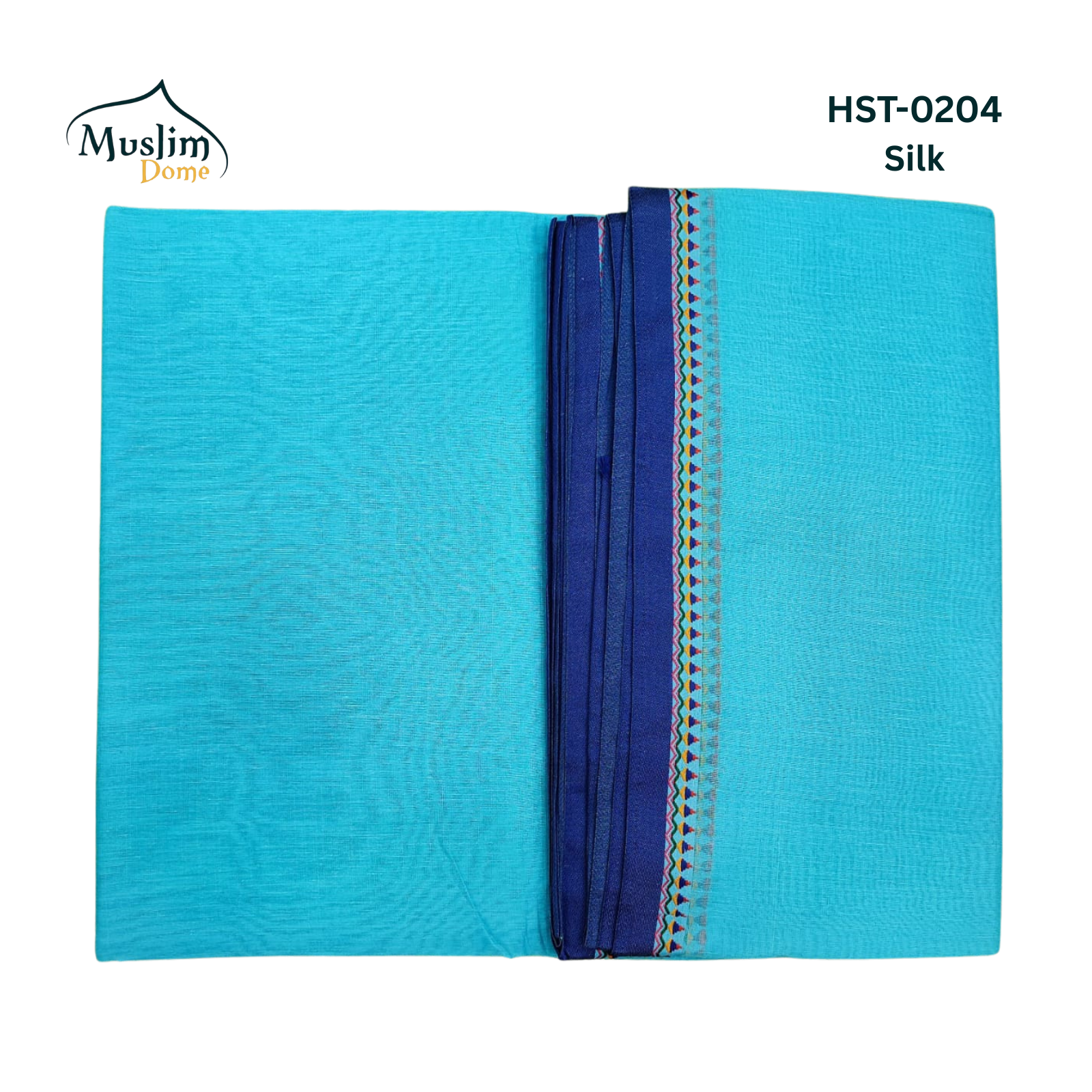 হাফসিল্ক থান শাড়ী – Half Silk Than Saree (13.5 Hands, Traditional Tangail, Solid Color, Blouse Piece Included) | Most Popular Halfsilk Chikon Par Saree thumbnail 2