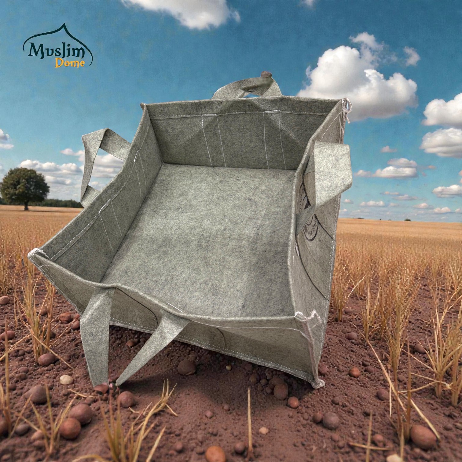 Ash Geo Gardening Grow Bed (Rectangular) | ছাদ বাগানের জন্য জিও গ্রো বেড – 600 GSM thumbnail 3