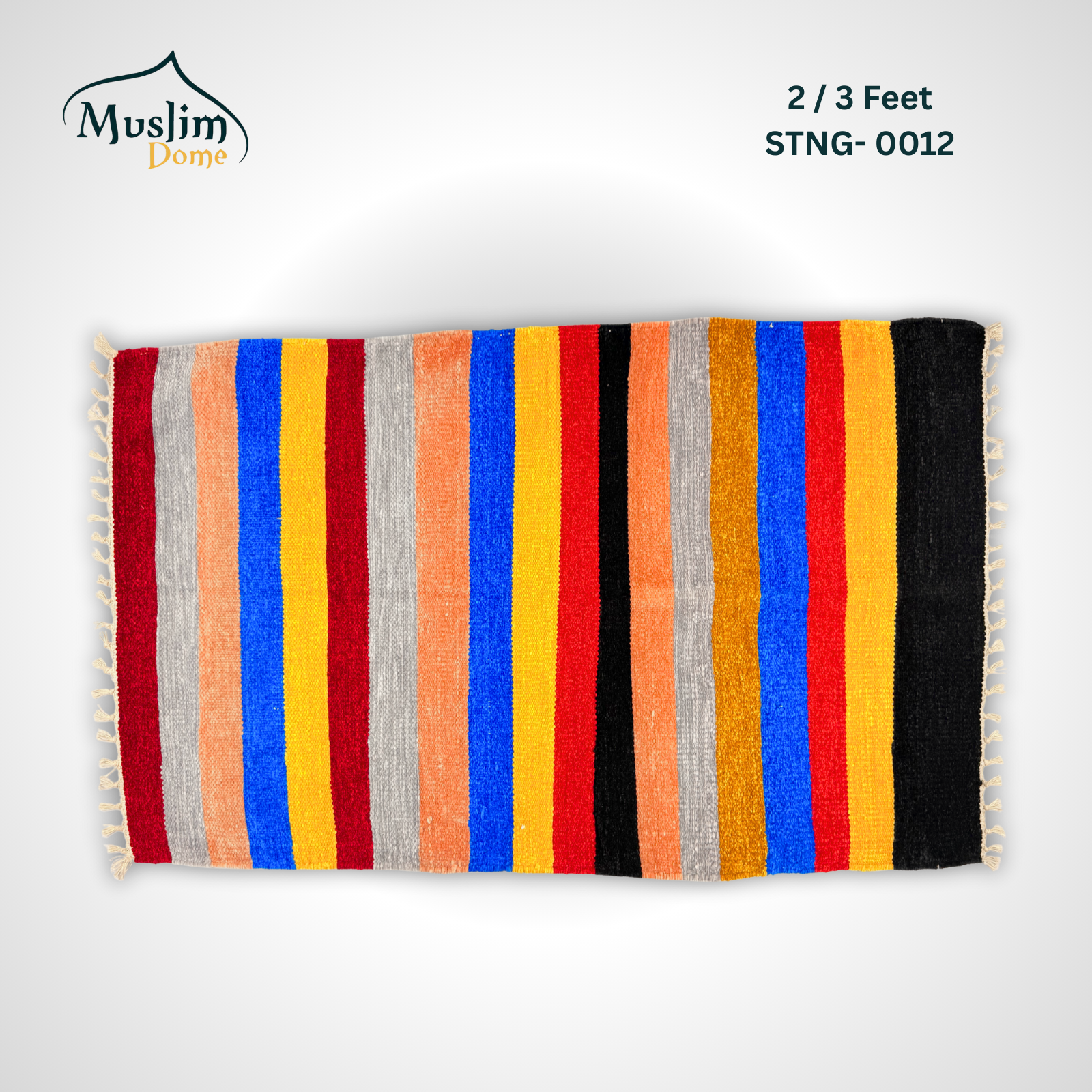 শতরঞ্জি Carpet (2×3 ফিট) | Soft Chanel Fabric | Mini Size | Both Side Usable thumbnail 11