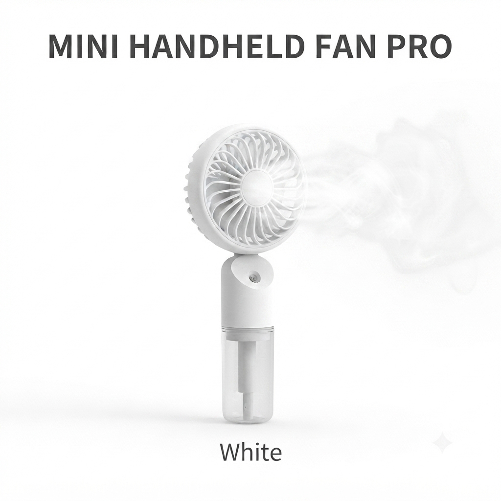 ZB159B Portable Mini Handheld Mist Fan | ZB159B পোর্টেবল মিনি হ্যান্ডহেল্ড মিস্ট ফ্যান thumbnail 6