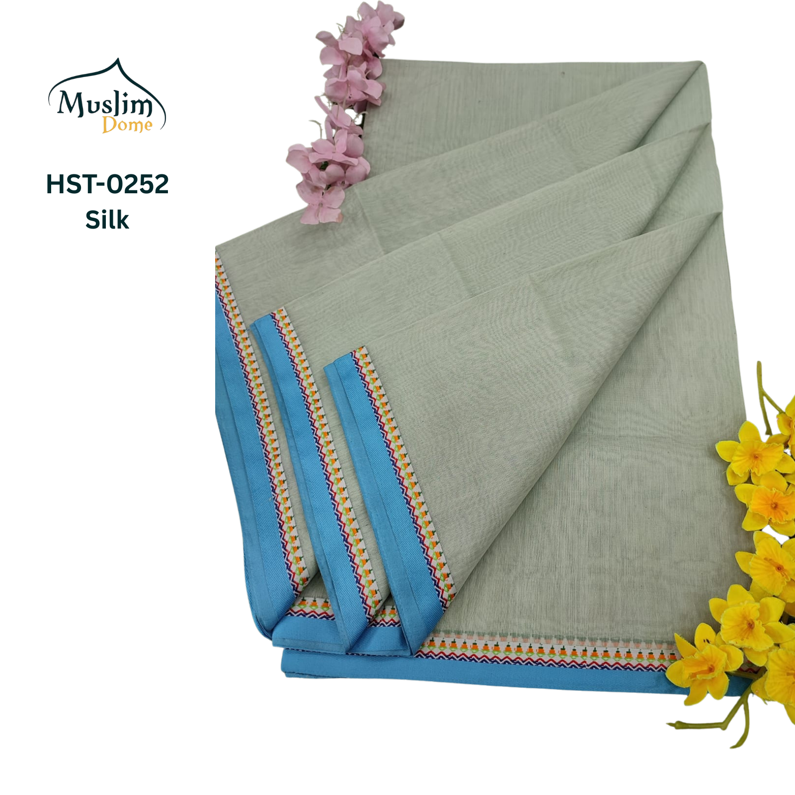 হাফসিল্ক থান শাড়ী – Half Silk Than Saree (13.5 Hands, Traditional Tangail, Solid Color, Blouse Piece Included) | Most Popular Halfsilk Chikon Par Saree thumbnail 10