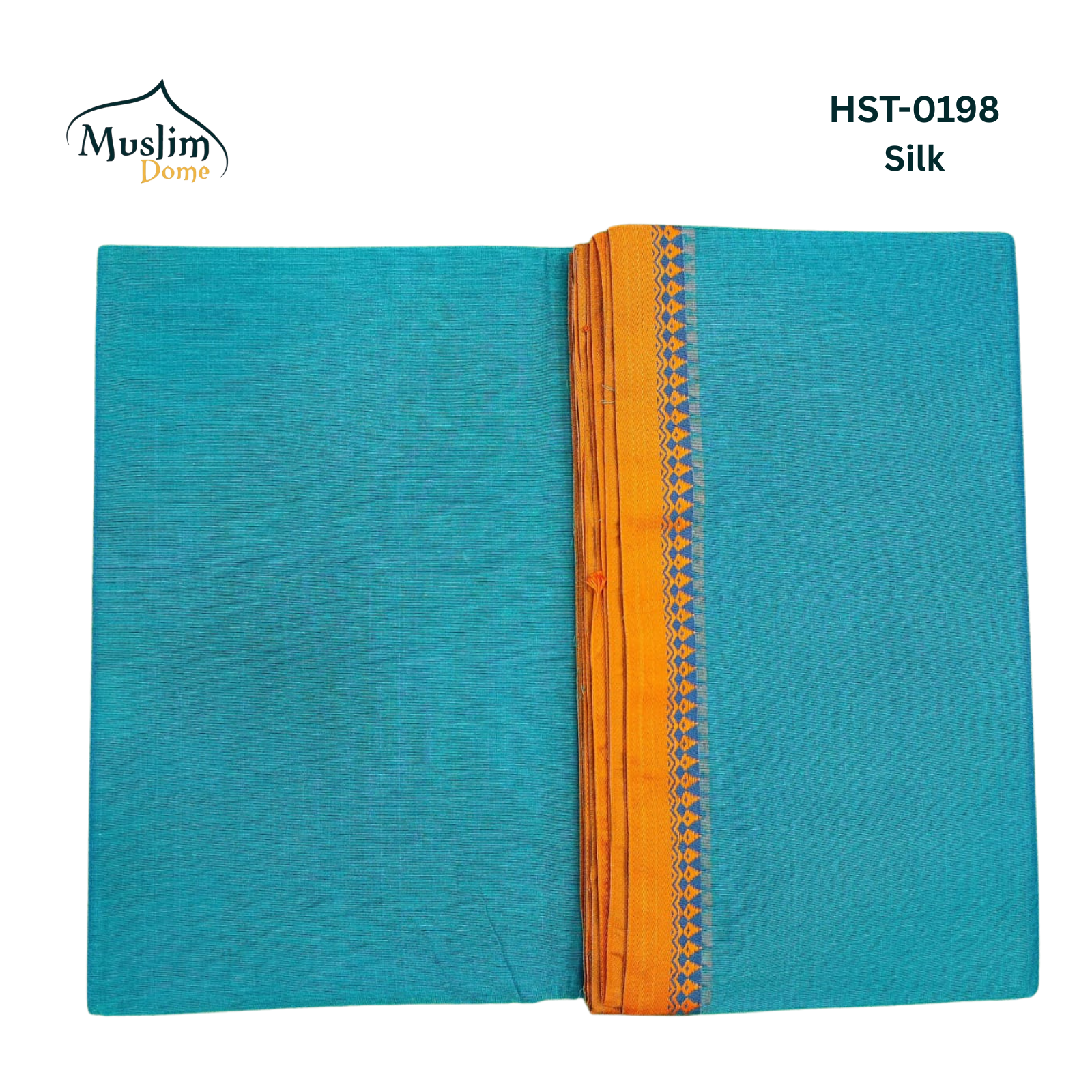 হাফসিল্ক থান শাড়ী – Half Silk Than Saree (13.5 Hands, Traditional Tangail, Solid Color, Blouse Piece Included) | Most Popular Halfsilk Chikon Par Saree thumbnail 15