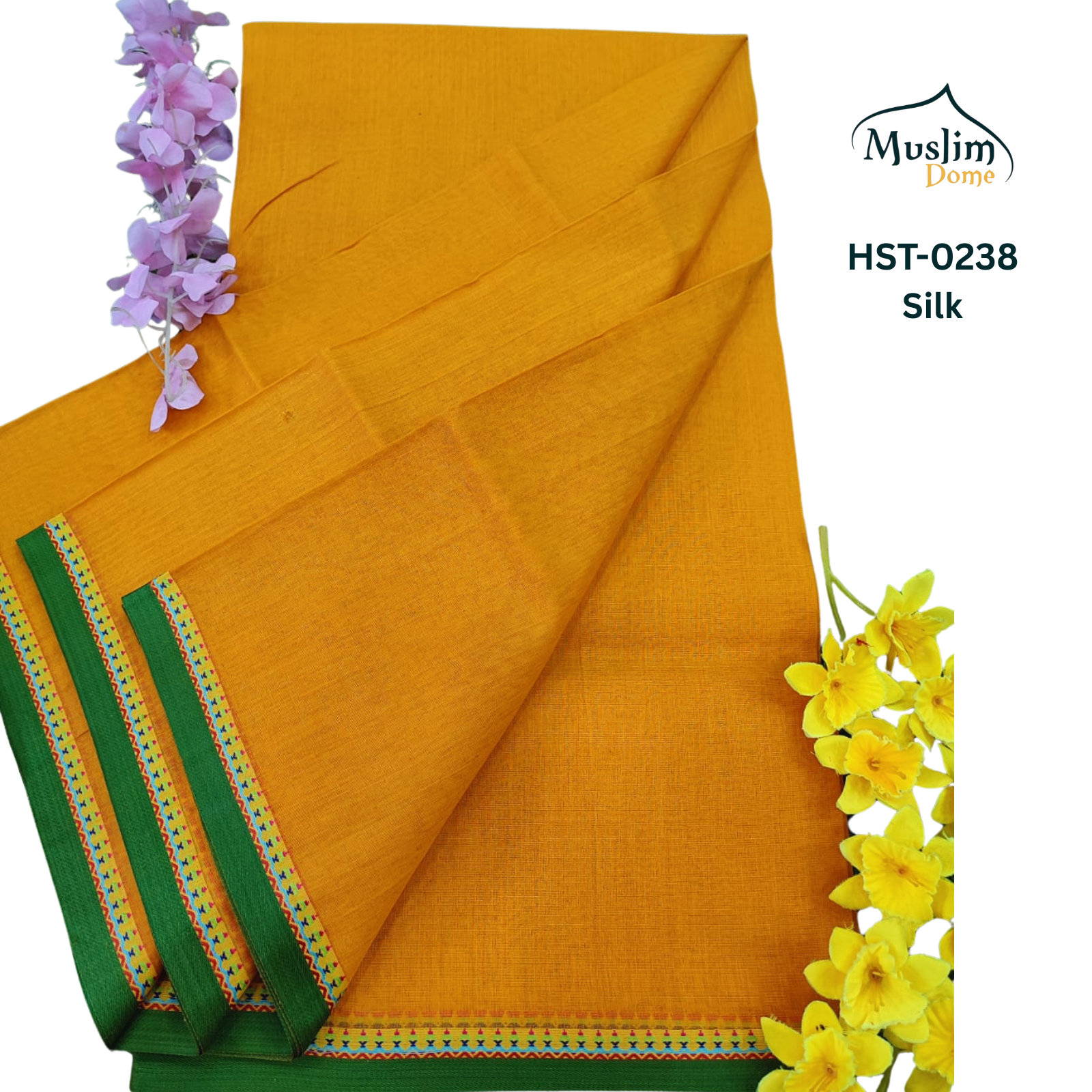 হাফসিল্ক থান শাড়ী – Half Silk Than Saree (13.5 Hands, Traditional Tangail, Solid Color, Blouse Piece Included) | Most Popular Halfsilk Chikon Par Saree thumbnail 15