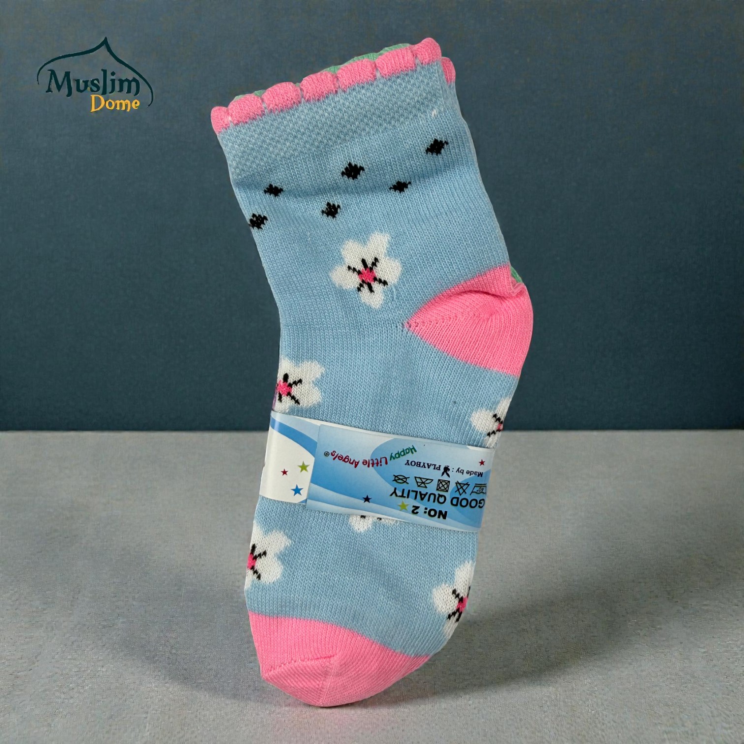 শিশুদের কটন মোজা – ৩–৭ বছর | ৪ পিস কম্বো thumbnail 2