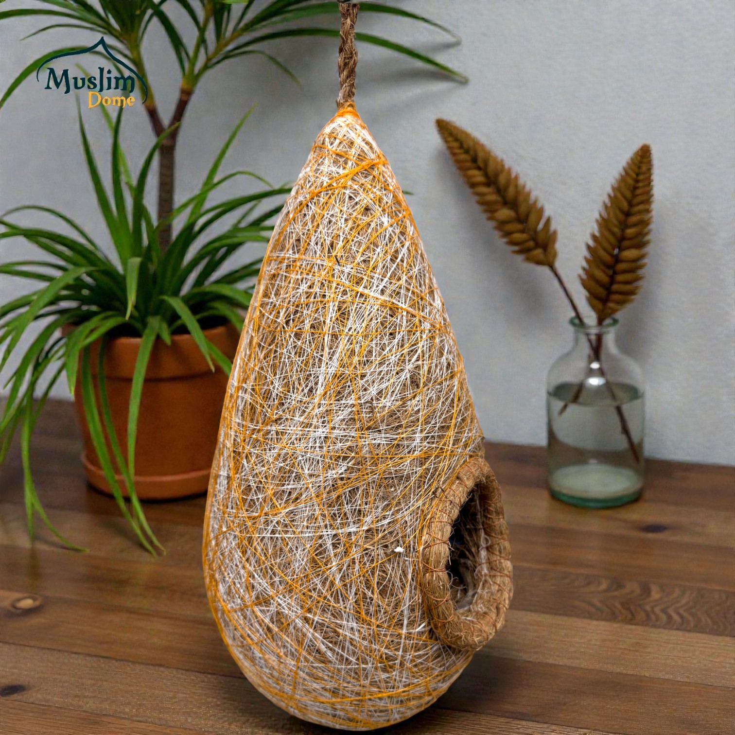 বাবুই পাখির বাসা হাতে তৈরি | Bird Nest – Handmade Babui Bird House thumbnail 8
