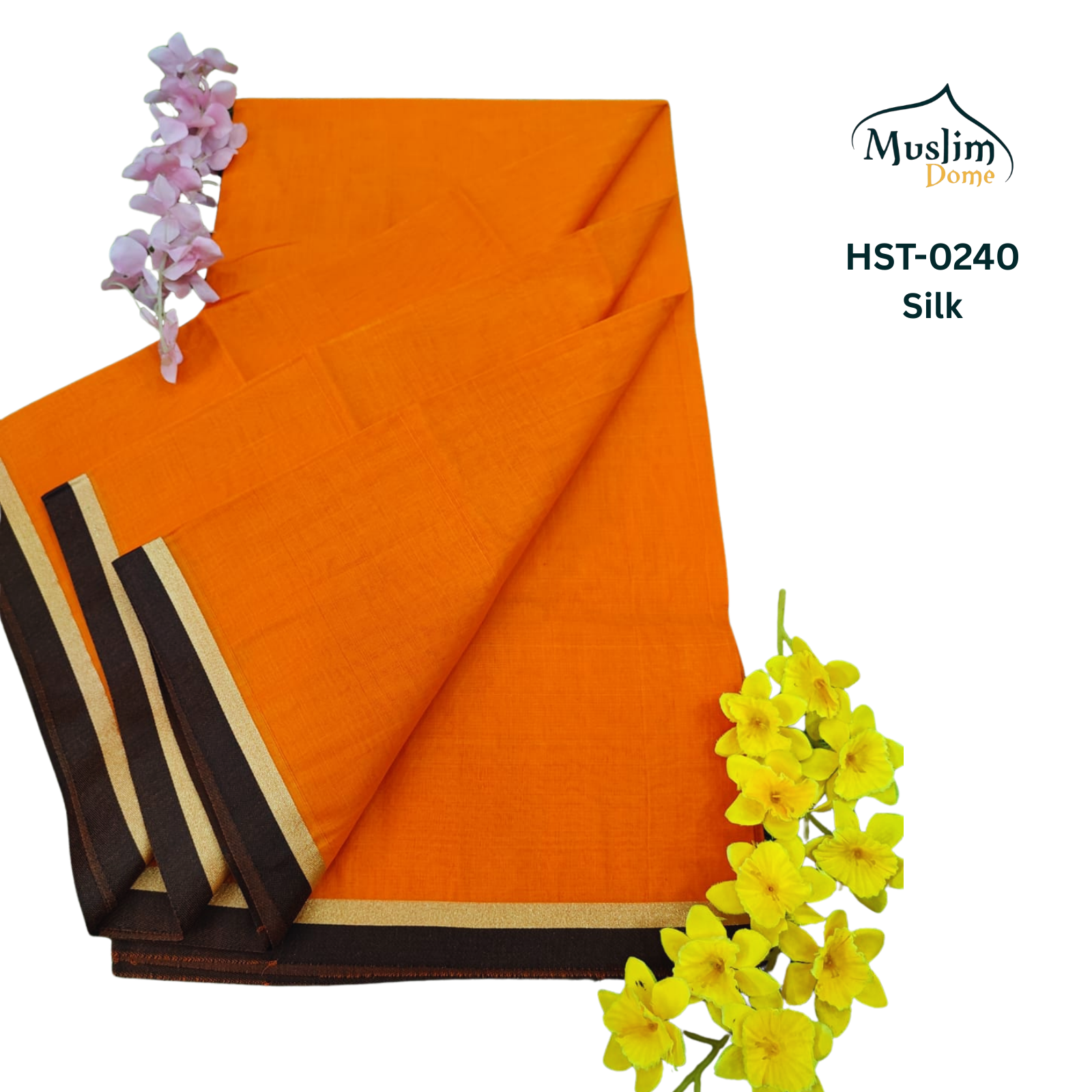 হাফসিল্ক থান শাড়ী – Half Silk Than Saree (13.5 Hands, Traditional Tangail, Solid Color, Blouse Piece Included) | Most Popular Halfsilk Chikon Par Saree thumbnail 17